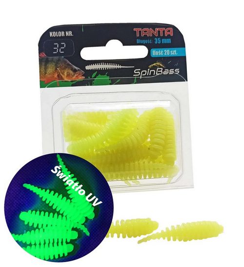 Tanta 35 mm Spinbass przynęta na okonie, klenie, pstrągi, szczupaki zawodnicze
